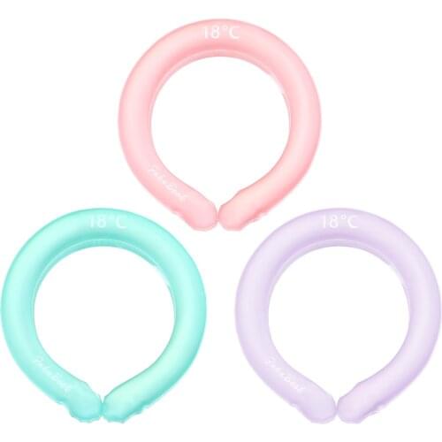 2021 Hot Summer Wearable Neck Cooling Tube Heatstroke Prevention Freeze Neck Cooler Reusable Running Outdoor Equipment