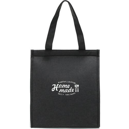 SANNE 2020 New 10L Portable Aluminum Foil Insulation Cooler Bag waterproof Picnic Bag Thermal Solid Color Ice Bag Bento Box