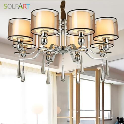 Solfart Chrome Chandeliers