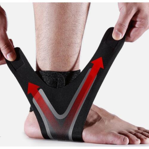 Sports Ankle Protector Pressure Sleeve unisex Thin Joint Sprain Prevention Foot Sprain Basketball Running Ankle Support Brace