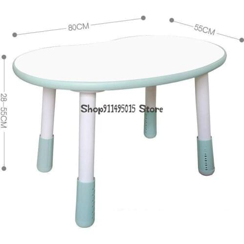 Childrens Table Korean Baby Home Baby Kindergarten Game Anti-collision Table Lifting Adjustment Learning Reading Table
