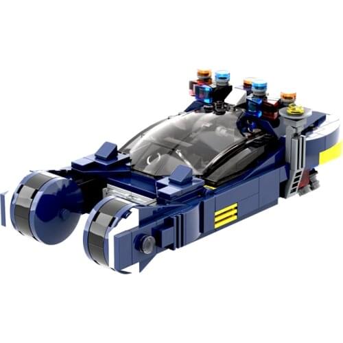 High-tech Car Model Runner Blade Spinner 1982 Building Blocks Bricks MOC-20383 Creative Car Toys Model Movies Toy Block