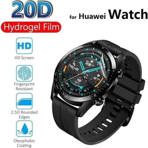 Protective Hydrogel Film for Huawei Watch GT 2e 2 Pro Screen Protector for Huawei Watch GT 2 46mm 42mm (Not Glass) Film Foil