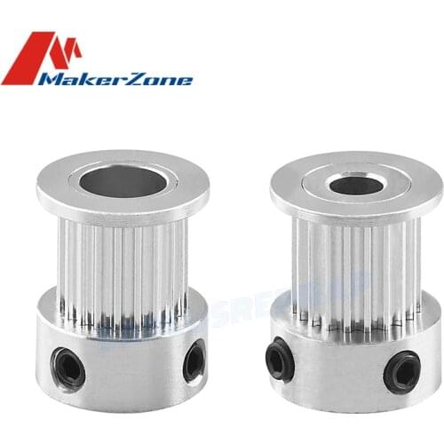 1PCS GT2 20 Teeth Timing Pulleys Bore 5mm or 8mm for 10mm Belt 3D Printer Part