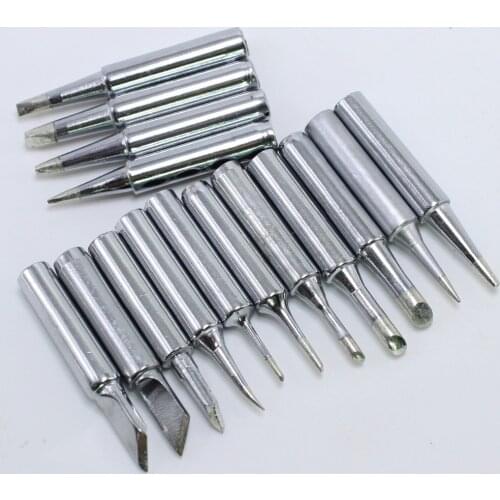 10Pc/lot Lead-free Replaceable 900M-T Soldering Iron Tips For Soldering Station