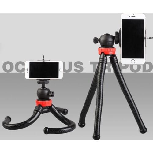 3PCS Protable Large Octopus Tripod DSLR Digital Camera Desktop TripodMobile Selfie Llive Mobile Phone &Ipad Desk Stand Bracket