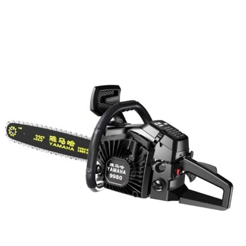 4500W High power gasoline saw hand held chain saw cutting wood machine oil logging saw machine portable garden tools