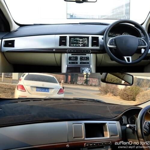 Dashmats car-styling accessories dashboard cover for Jaguar XF 2008 2009 2010 2011 2013 2014 2015 2012 RHD