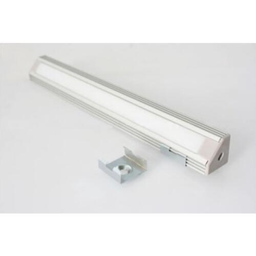 Free shipping aluminum corner LED Strip light profile Mounting Track 45° applicable for MDF series LED strip light