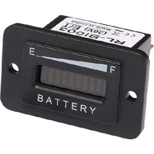 12V 24V 36V 48V 72V LED Digital Battery Indicator Lead Acid Battery Capacity Display Tester Charge Status Meter Gauge for Car