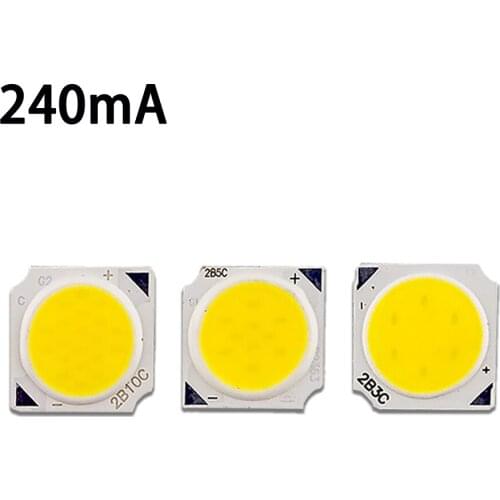 10pcs/lot LED COB Chip 3w 5w 7w 10w 1311 Cob Lamp Beads 240mA Warm White Light Source For Rail Spotlight Commercial Downlight