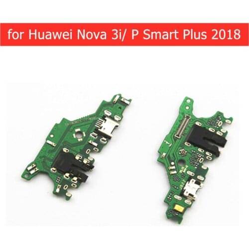For Huawei P Smart+/ nova 3i USB Charger Connector Flex Cable Microphone USB Charging Dock PCB Board Flex Cable Repair Parts