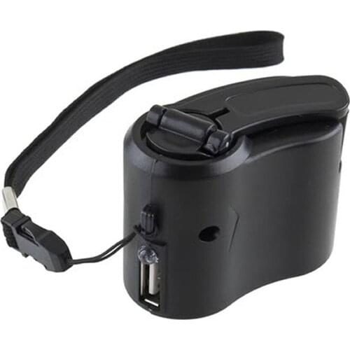 Mini Compact Hand Crank Charger Manual Generator Mobile Phone Emergency Charger Usb Charger Stay Connected