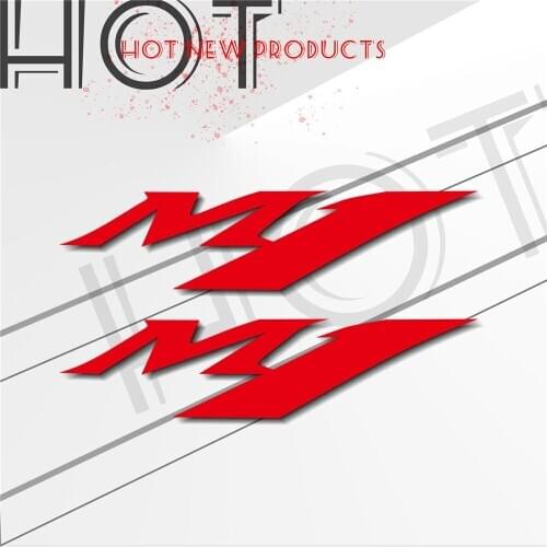 Motorcycle sticker accessories bike Fuel tank Wheels helmet notebook Luggage reflective MOTO sign sticker For Yamaha M1 m1