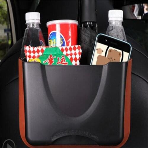 2021 June new Creative car trash canFoldable hanging storage bucket Multifunctional car umbrella storage artifact
