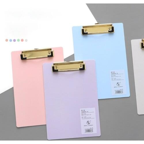 1pc A4 A5 File Document Organizer Clipboard Folder Writing Pad Holder Office Supply