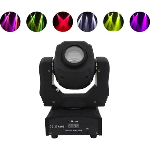 60W LED disco gobo Moving Head DMX control Spot Lights Club DJ Party Stage Lighting professional Moving heads Light
