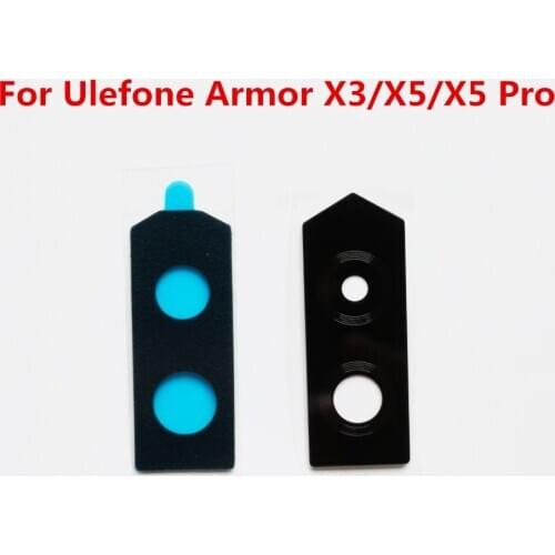 New Original Ulefone Armor X3/X5/X5 Pro Rear Camera Lens Glass And Waterproof Foam Tape Phone Parts Repair Accessories