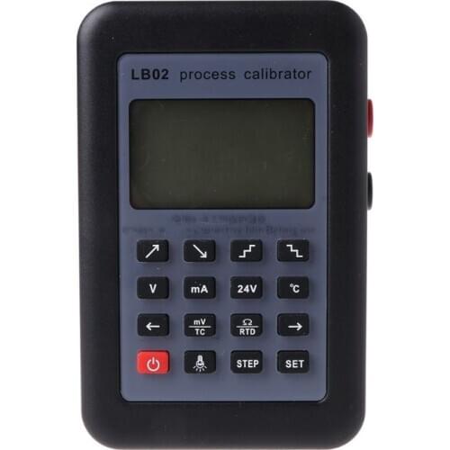 1 Set LCD Display Calibrator Tester Resistance Current Voltage Voltmeter 4-20mA Signal Generator Source Process Calibrator