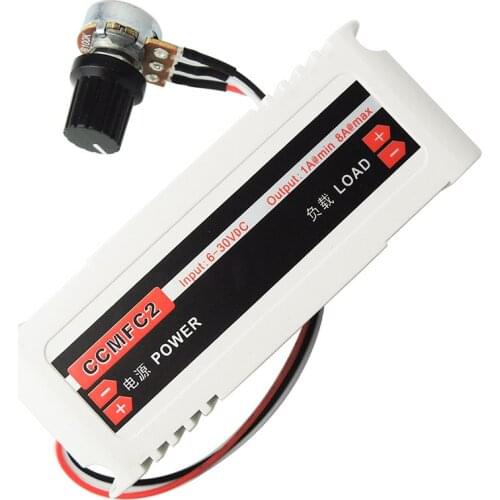 10pcs/lot DC6V-30V 8A Motor Speed Switch Controller For Ventilation fan/pump /Grill oven/ebm Turbo Blowers 9733 Speed Controller