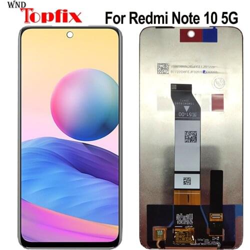 100% Tested For Xiaomi Redmi Note 10 5G LCD Display Touch Screen Digitizer LCD 6.5" Note 10 5G LCD Display Replacement Parts