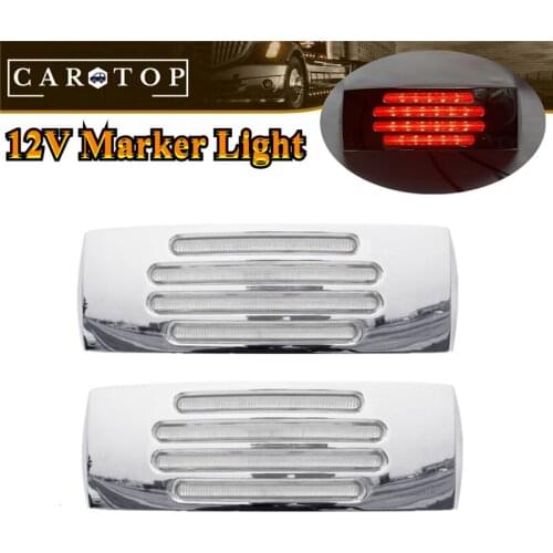 2PCS Trailer LED Lighting 12 v Side Marker Lights Clearance Trailerr Rear Truck Lights 12v Side lights For Trailer