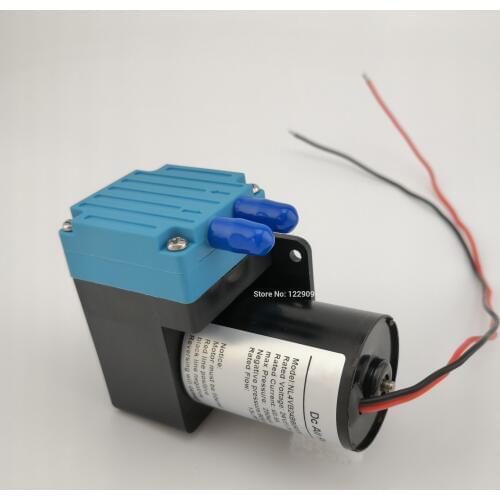 Brushless motor 2.5 bar high pressure small air pump 13L/Min dc diaphragm vacuum pump max negative pressure 80kpa