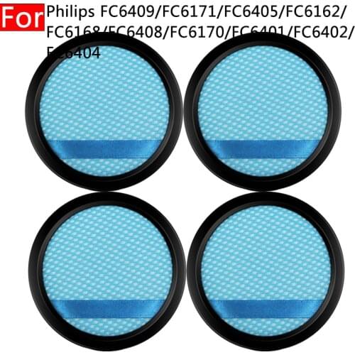 For Philips FC6409 FC6171 FC6405 FC6162 FC6168 FC6408 FC6170 FC6401 FC6402 FC6404 Accessories Hepa filter Robot Vacuum Cleaner