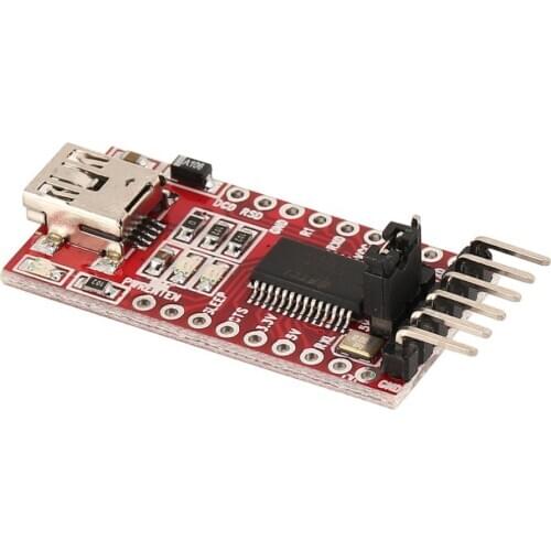 FT232RL FTDI USB to TTL Serial Adapter Module for Arduino FT232 Mini Port Support 3.3V 5V Compatibility Download Line Dropship