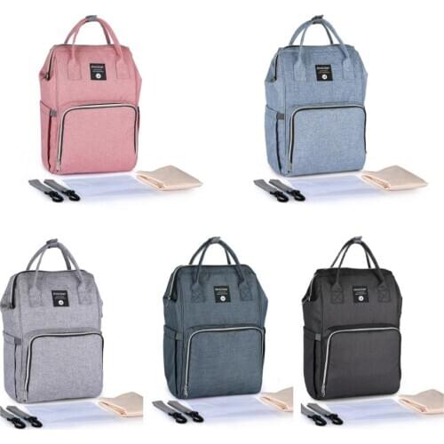 5 Colors Multi-function Diaper Bag Waterproof Mommy Bag Outdoor Travel Backpack Maternity Bags Travel Durable Nappy Handbag
