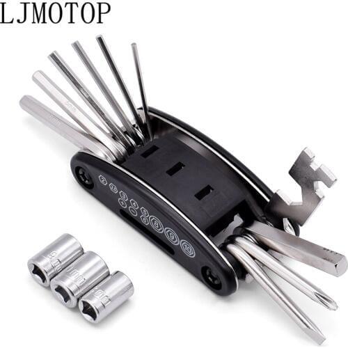 Multifunction Motorcycles Tool Repairing Set Folding Wrench Ferramentas For SUZUKI RM85 RM125 RM250 RMX250 RM 85 125 250 RMX 250
