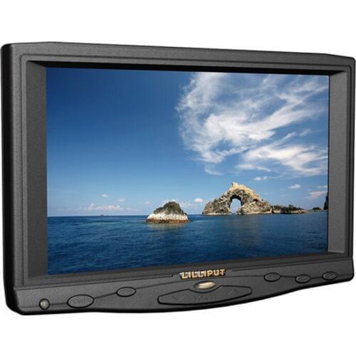 LILLIPUT 619AT 7" TFT LED touch screen HDM monitor Professional Car PC monitor HDMI VGA DVI AV input support HDMI Camera Monitor