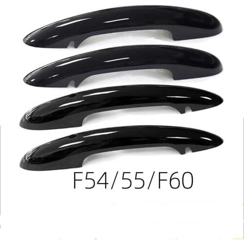 4pcs Door Handle Cover for BMW for Mini for Cooper F54 F55 F60 Countryman Gloss Auto Exterior Parts Black Door Handle Cover Trim