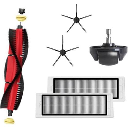 Main Side Filter Brush Hepa for Xiaomi Roborock S6 S60 S65 S5 MAX T6 Accessories Vacuum Cleaner Robot Spare Parts