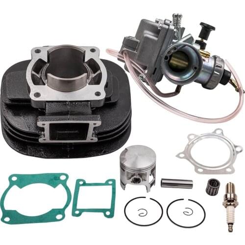 Carburetor Cylinder Piston Rings Gasket Bearing Kit W/ spark for Yamaha Blaster 200 YFS200 1988-2006 2XJ-14101-01-00