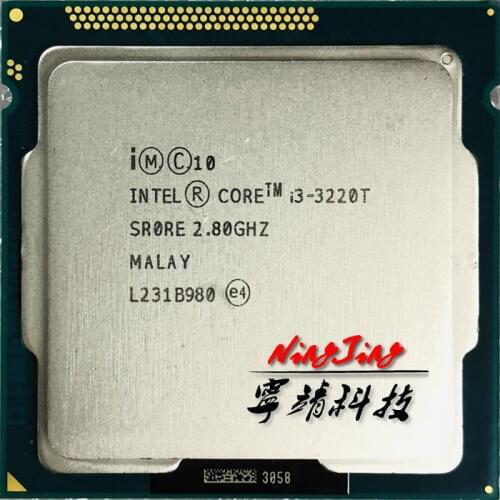 Intel Core i3-3220T i3 3220T 2.8 GHz Dual-Core CPU Processor 3M 35W LGA 1155