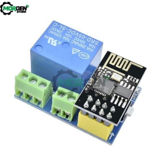 5V ESP8266 1CH Relay Module ESP-01 WIFI Module Smart Home Wireless Relay Board for Arduino UNO R3 Mega2560 Nano Raspberry Pi