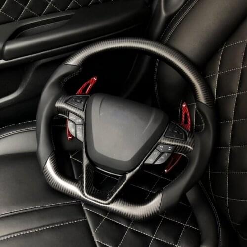 Carbon Fiber Steering Wheel Alcantara Leather for Ford Mendeo 2013-2020