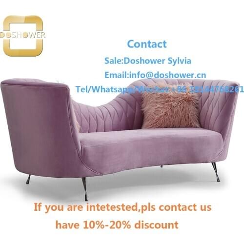Salon furniture sofa chair with nail waiting chair for waiting area chair