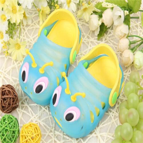 2020 Summer Fashion Cute Kids Shoes Garden Slippers Baby Girl Shoes Slip Hole Sandals Baby Boy Shoes Non-slip Sandal