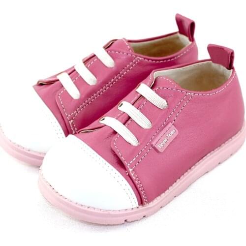 TipsieToes Kids Shoes Girls Boys Leather Lace Up High Children Sneakers Baby Sport Spring A63101 Free Shipping Enfant Burbry