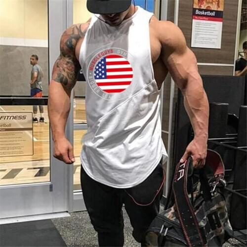 Muscleguys Cut Out Bodybuilding Stringer Tank Top Men Fitness Mens Singlets Tanktop Sportswear Muscle Shirts Gyms Clothes 2020