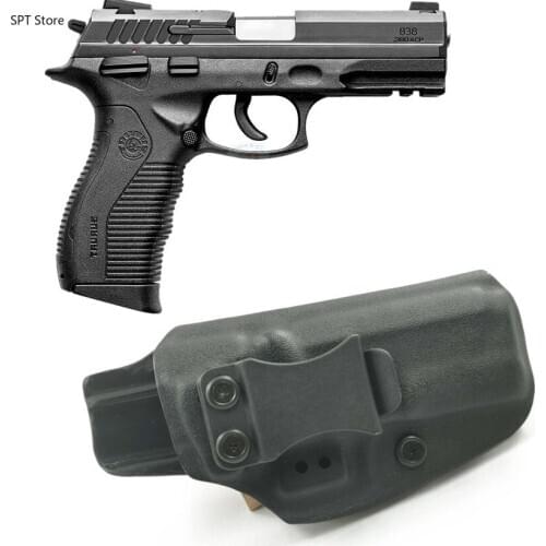 Inside the Waistband kydex IWB Holster For Taurus Pt838 Pt840 Pt809 Th380 Concealment clip Concealed Carry Right Hand Draw