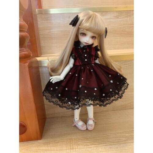 [wamami] Lolita Clothes Dress Skirt For 1/6 1/4 MSD YOSD BJD Doll Dollfie Outfits