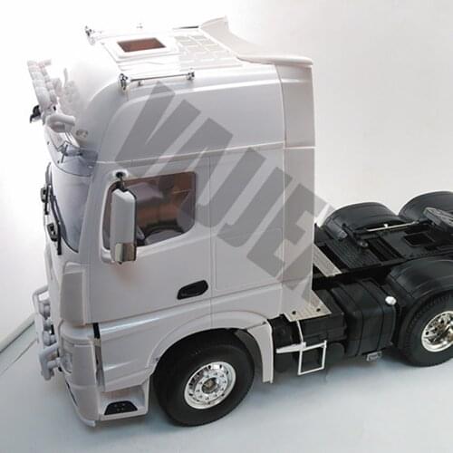 1/14 Scale Remote Control Tractor Movable Door Version High Roof Cab 3 Axle ACTROS 3363 Bulk Shipping To Assemble By Yourself