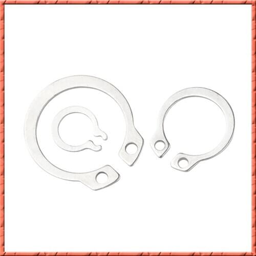 2pcs/lot DIN471 M95-M150mm elastic retaining for stainless steel shaft opening stop washer C-type snap Oversized ring for shaft