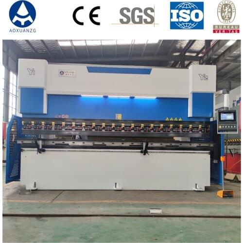 200T 4000mm Axis 4+1 Hydraulic sheet metal Press Brakes Machine with DA53T
