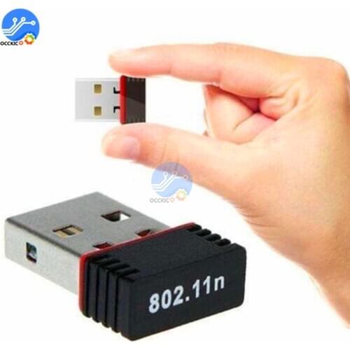 Wireless Mini USB Wifi Adapter 802.11N 150Mbps USB2.0 Receiver MTK7601 Network Card For Desktop Laptop Windows MAC