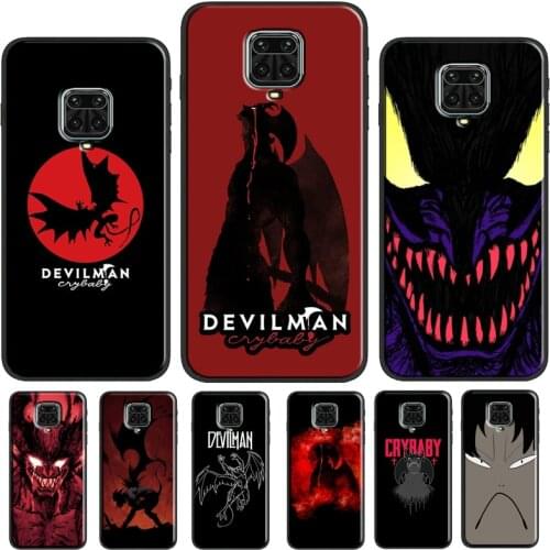 Devilman Crybaby Akira Case For Xiaomi Redmi Note 10 Pro Note 7 8 9 Pro 8T 9S Back Cover For Redmi 9 9A 9C 9T K40