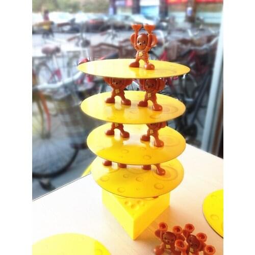 Children 's Gift Stack High Balancing Educational Toys Parent - Child Interaction Hand Eye Coordination Training Desktop 2021